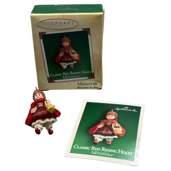 Hallmark Keepsake 2004 Classic Red Riding Hood Ornament Used READ - Picture 1 of 4